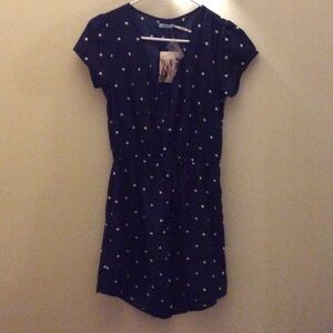 kimchi blue - navy polka dot dress